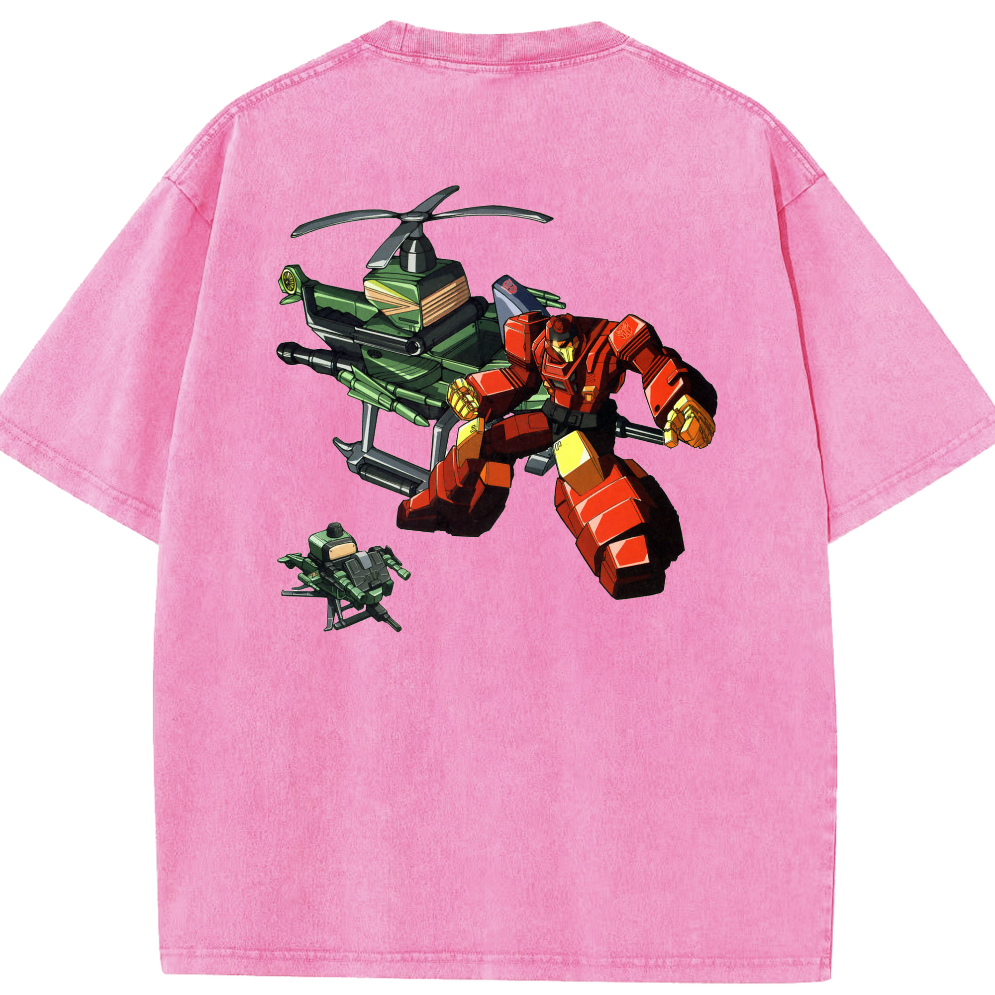 （画像用）  綿100% ヴィンテージ風 半袖Tシャツ（背面プリント）